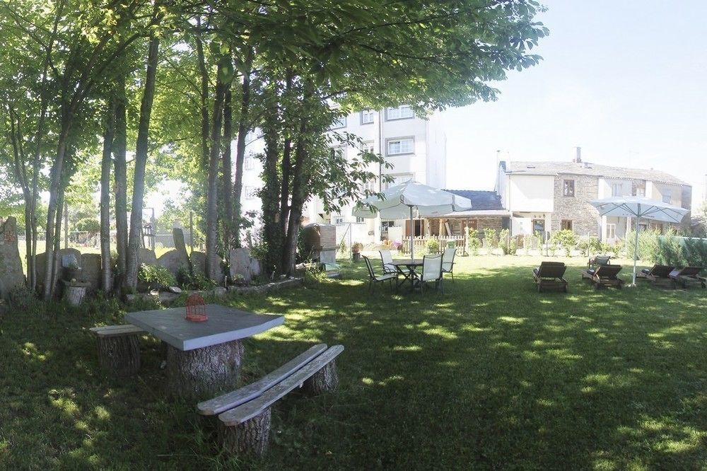 Pension Albergue A Pedra Sarria Dış mekan fotoğraf